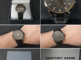Geoffrey Beene Black Diamond laikrodis su dėžute