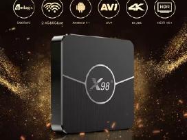 X98 plus Android TV priedėlis