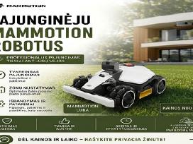 Mammotion Luba 2, 3 ir Mini paleidimas visoje Lt