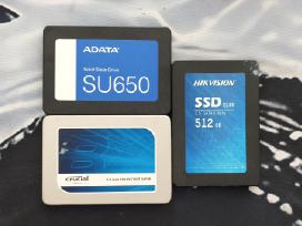 SSD 500gb ir HDD Diskai