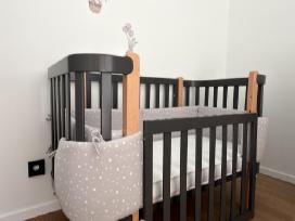 Nenaudota Yappy tude lovytė + Bamboo čiužinys