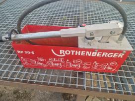 Hidraulinio testavimo pompa Rothenberger Rp 50-s