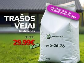 Rudeninės trąšos vejai - Npk 6-26-26