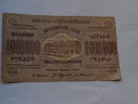 1000 000 Rubliu 1923 m.uzkaukaze