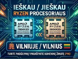 Ryzen 78003d arba ryzen 98003d