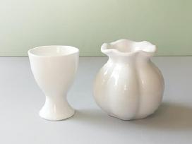 Mini vazelė ir kiaušinio dėklas, 7cm aukštis