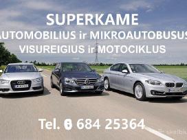 Perku automobilį, mikroautobusą, visureigį