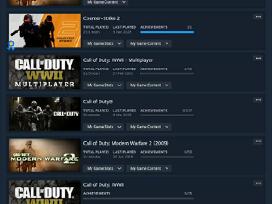 Steam acc cs2 cs cod or Bfv origin accountas