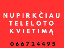 Perku teleloto bilietą pakvietimą į studiją