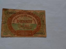 1919 m. 10 Latvijos rubliu