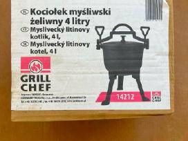 Grill Chef ketaus medžiotojų puodas (kazanas)