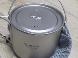 Titaninis turistinis puodas„tiartisan“ 900ml