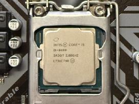 B360m D2v motininė su intel i5-8400 2.8ghz Cpu