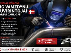Tig Vamzdynų Suvirintojai Darbui Danijoje