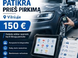 Automobilio patikra prieš pirkimą Vilniuje
