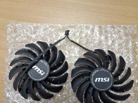Nvidia Gtx 1660 Super Ventus ventiliatoriai