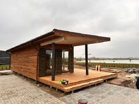 Moduliniai namai, sandėliukai be ilgų terminų