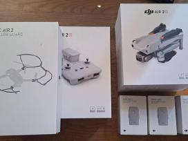 Dji Air 2s: Combo + 3 naujos baterijos + apsaugos