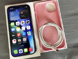 Parduodamas iPhone 15, pink, 128gb