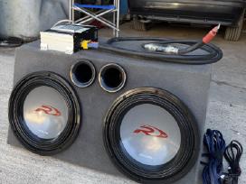Alpine swr subai+soundstream tarantula monoblokas