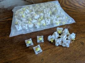 Keychron K Pro Banana Tactile Switch'ai