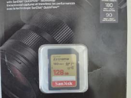 Nauja Sandisk Extreme Sdxc 128gb V30