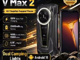 Doogee V Max 2 – 5G, 512/16gb, Eu, Nauji, Vilnius
