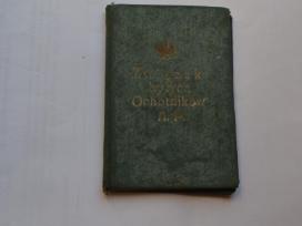 Medziotojo bilietas Vilnius 1938 m.