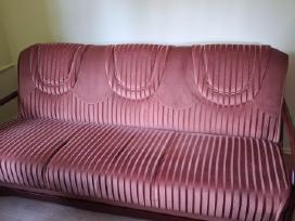 Parduodamas sofos ir dviejų fotelių komplektas
