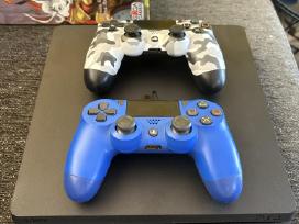 Atrištas ps4 slim 1tb 2 kontroleriai + Zaidimai
