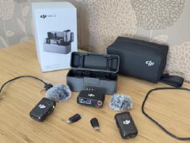 Dji Mic 2 belaidžių mikrofonų sistema v2.0 / 2tx +