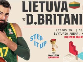 Lietuva - Didžioji Britanija 07/02 parketinė eilė