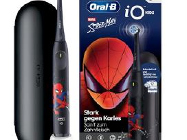 Oral-b io Kids Spiderman elektrinis dantų šepetėli