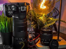 Canon EOS 250d + Tamron 70-210 F4 + Canon 18-55mm