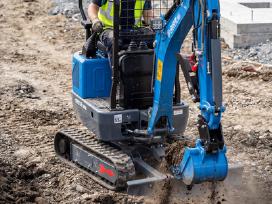 Mini ekskavatorius Rippa R10, su hidraulika