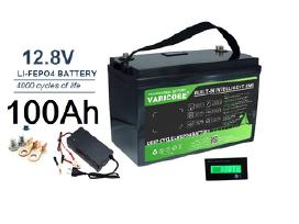 Varicore 12v Lifepo4 100ah akumuliatorius baterija