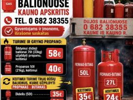 Dujos balionuose Kauno apskritis