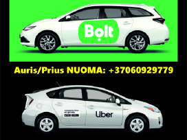 Bolt Vilnius, Toyota Prius, Auris Nuoma