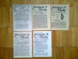 Pirmieji 1989 metų Sąjūdžio laikraščių numeriai