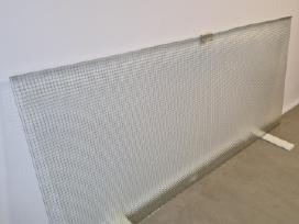 Stogeliui nuo lietaus armuotas stiklas205cm90cm6mm