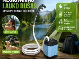 Kelioninis elektrinis nešiojamas lauko dušas