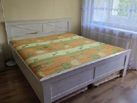 Lovos rėmas+čiužinys+patalynės dėžės
