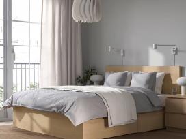 Ikea Malm Lova su 160-200 čiužinių