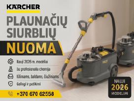 Karcher plaunančio plaunamo siurblio Nuoma