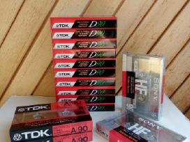 Naujos kasetes Tdk