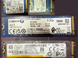 Nvme M.2 SSD diskai 256gb–512g