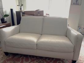 Dvivietė naturalios odos sofa Natuzzi