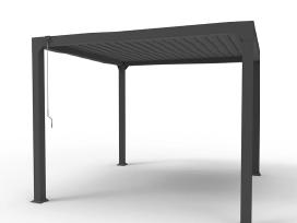 Aliuminė pergola 3x3m 720€