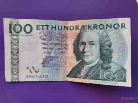 Senos Švedijos kronos 100