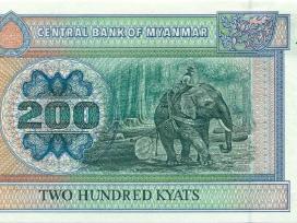 Burma (Myanmar) 200 kyats 2004. Unc. P